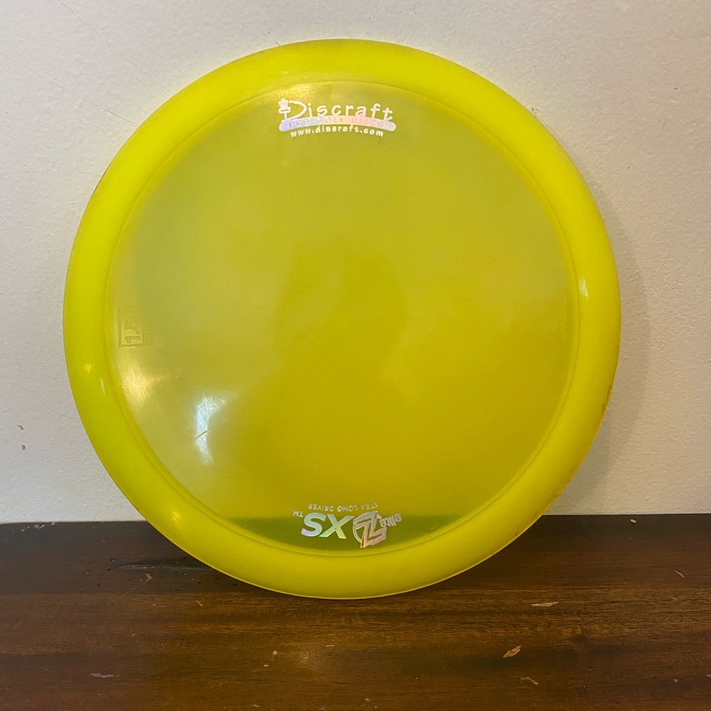 Rare Discraft elite Z XS yellow disc golf disc 164g